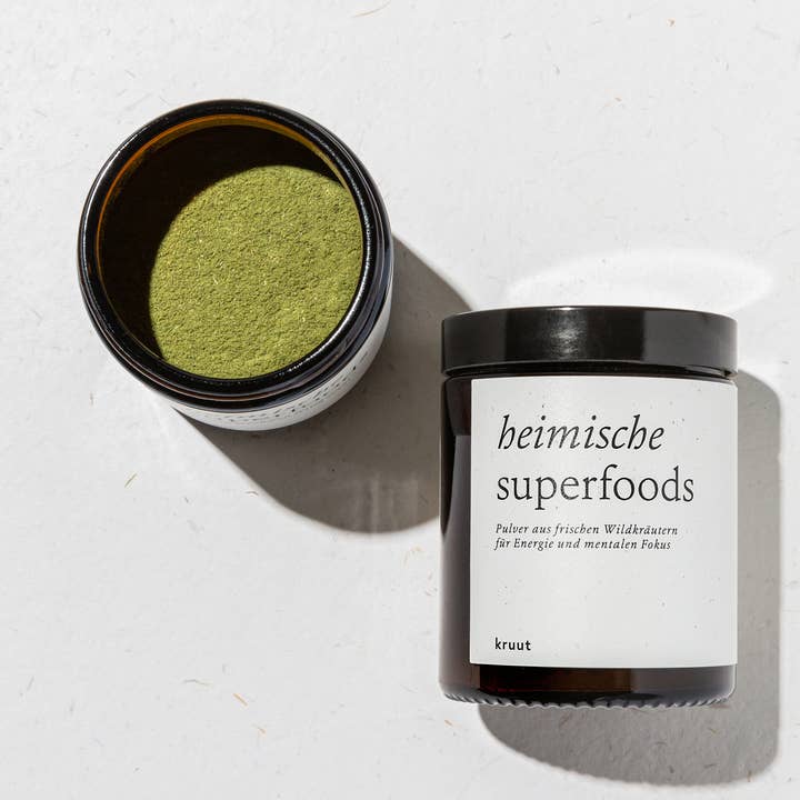 Wildpflanzenpulver Heimische Superfoods für den Großhandel von Kruut