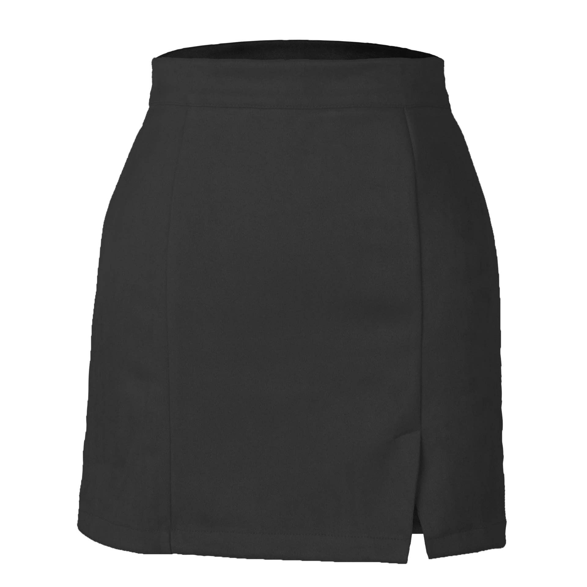 Masyal - Wholesale Skirt - Women's - Western suede hip-wrapped A-line miniskirt autumn and winter9