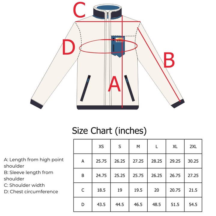 Rainier Watch Supply Co - Wholesale Jacket - Unisex - RW Turbo SuperFleece Jacket | Recycled Lined Fleece13