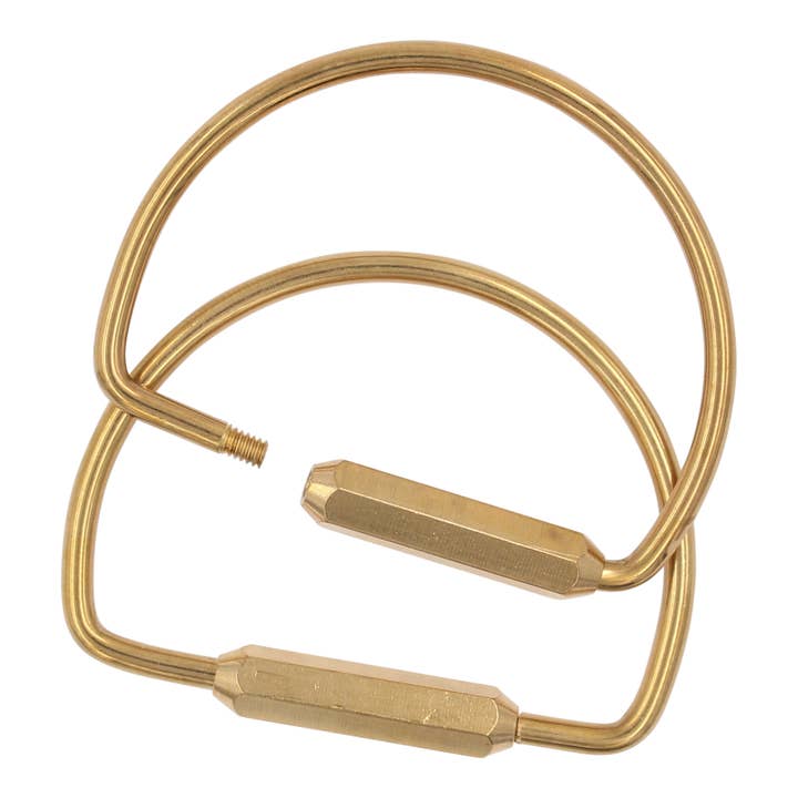 Real Sic - Wholesale Keychain - Unisex - Brass Keyring -Key Fob/Keychain With Screw Closure