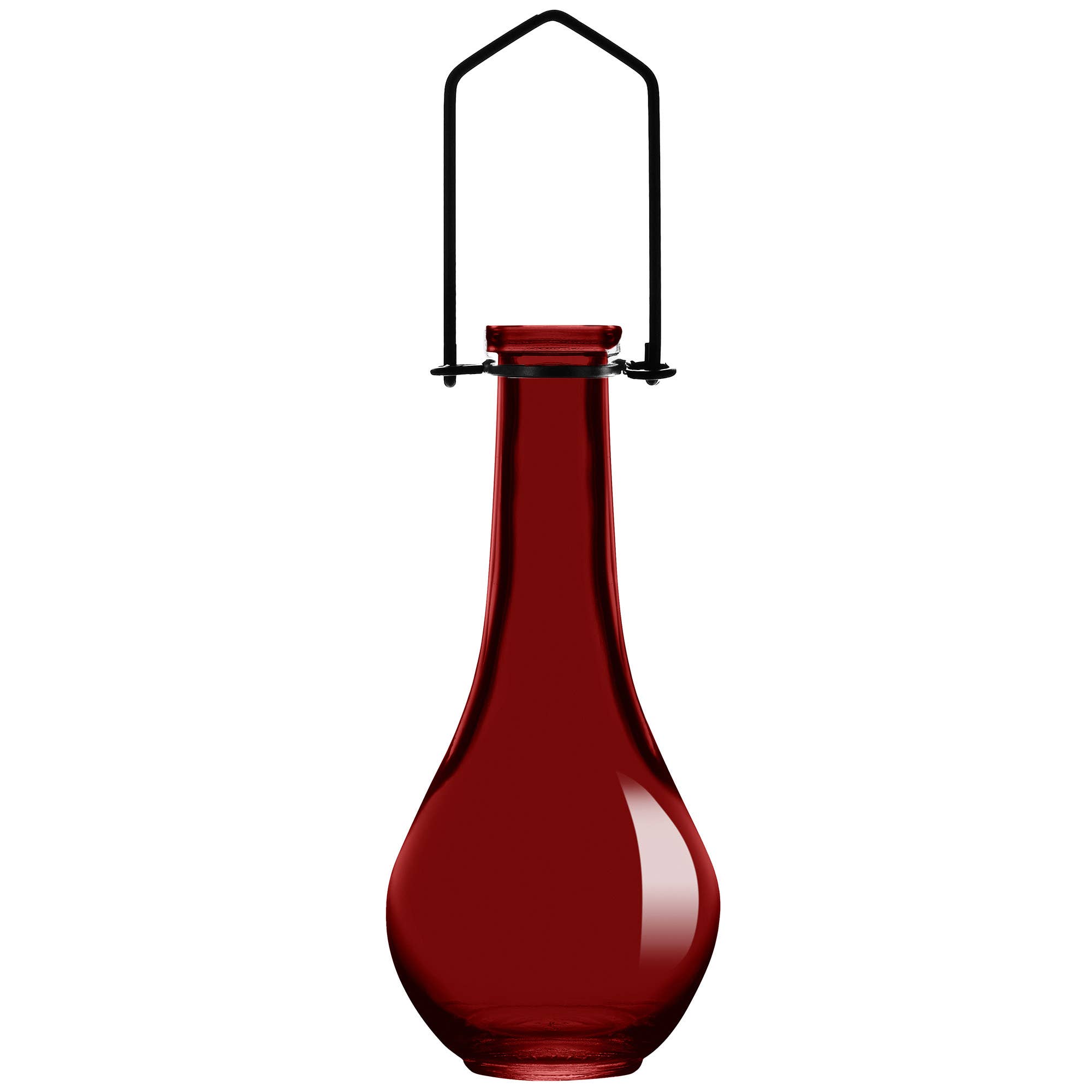 Couronne Co. - Wholesale Vase - Hanging Propagation Vase, Drop Bottle, Red0