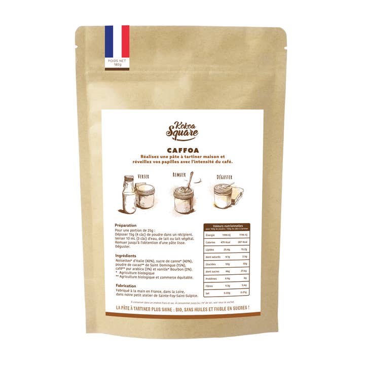 Kokoa Square – wholesale Hot fudge/chocolate spread – Coffee spread powder