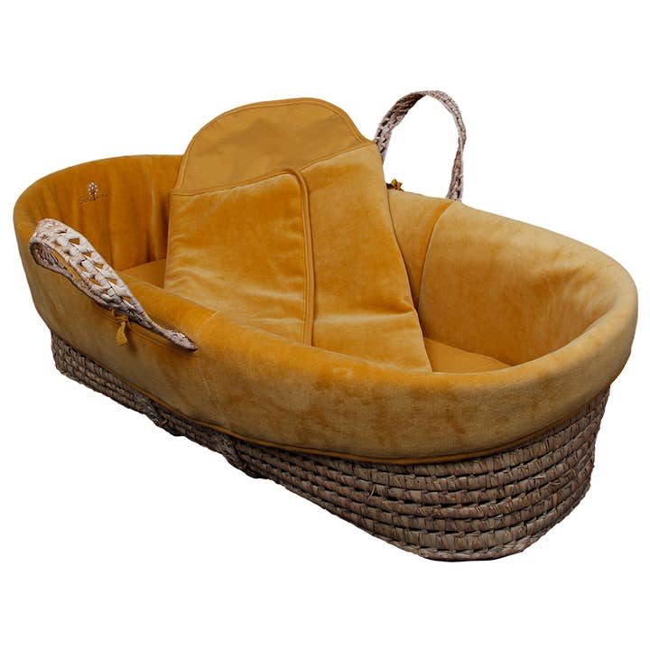 Moses basket. Her chancellor. Amber for wholesale by Eveil et Nature