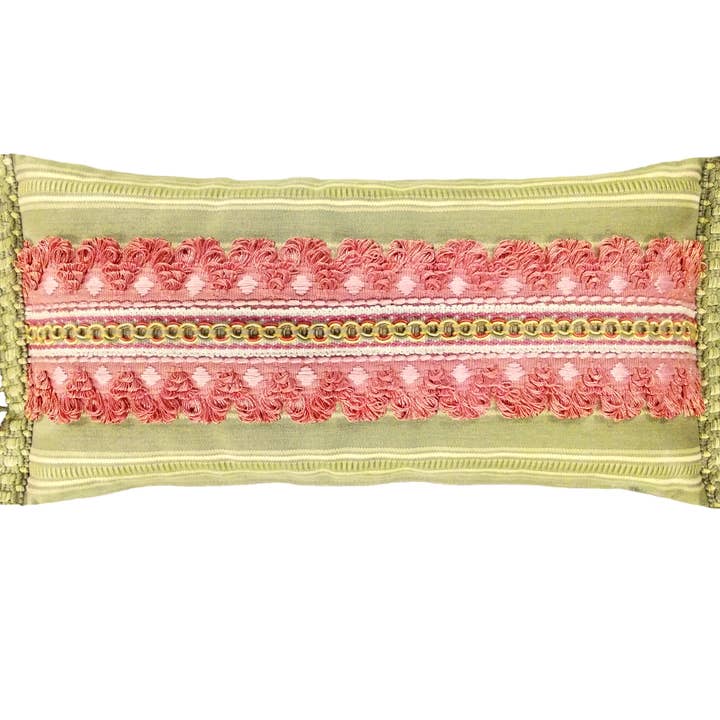 San Leucio 1789 - Wholesale Throw/Decorative Pillow - TEODOSIO REVERSIBLE CUSHION - GREEN
CODE COLLECTION