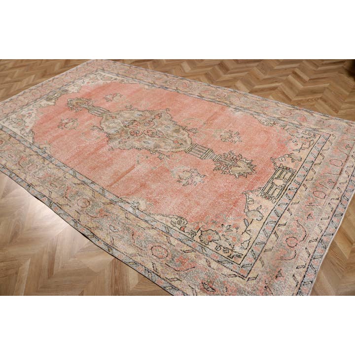 The Loom Wholesale - Wholesale Area rug - Turkish Vintage Antique Oushak Wool Rug for Living Room2