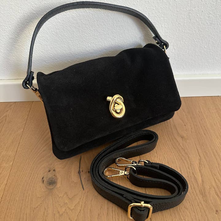 Zhade - Wholesale Shoulder Bag - Women's - BLAKE suede