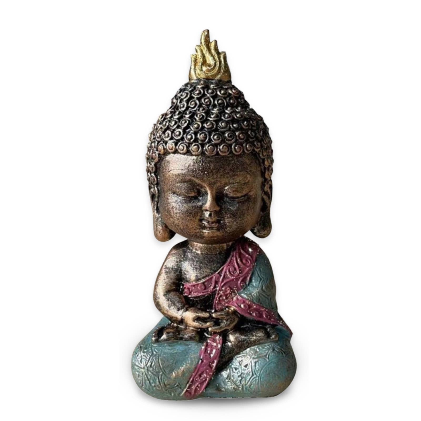 Zen'Arôme - Wholesale Decorative Figurine - Baby Buddha Statuette - Feng Shui Decoration and Zen Gift9