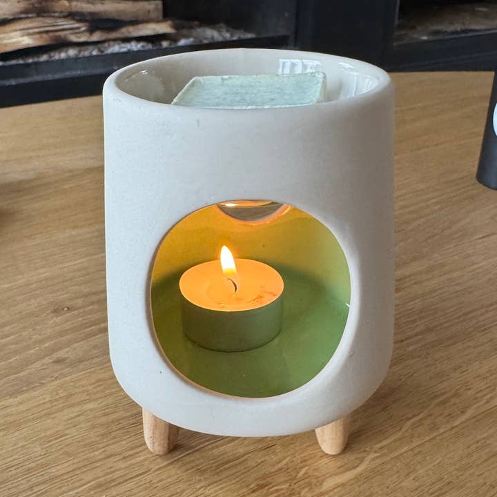 Keramische geurverspreider voor geurkaarsen - PyramVert voor wholesale door Anoq