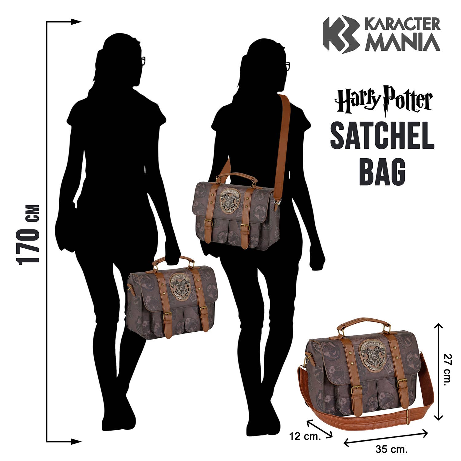 KARACTERMANIA - Wholesale Satchel - Women's - Harry Potter Pride-Satchel Large Shoulder Bag8