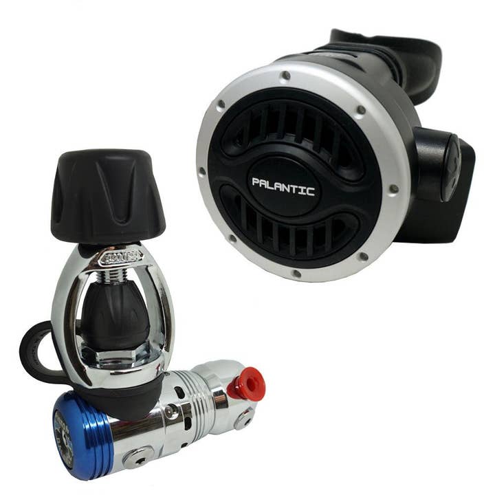 Scuba Diving Palantic AS103 YOKE Regulator Second Stage w/ 27" Hose for wholesale by Scuba Choice