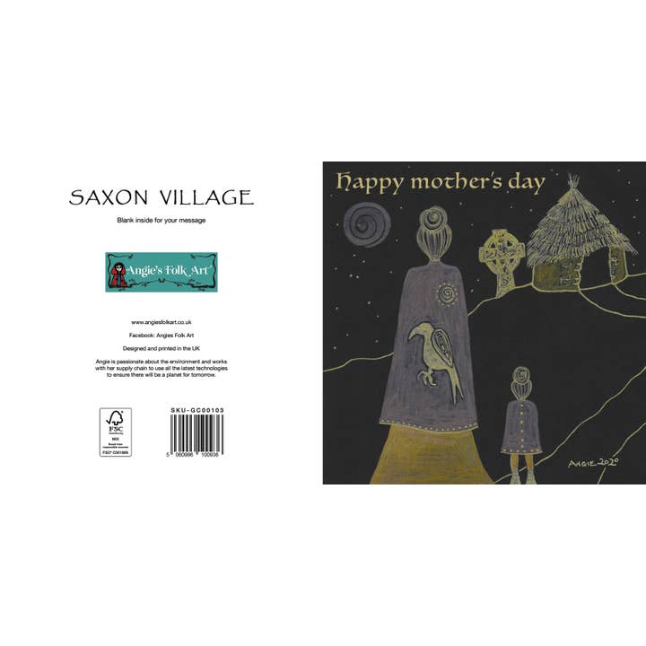 Saxon Village for wholesale by Angies Folk Art