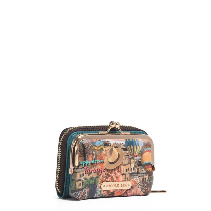 Nicole Lee USA – Carteira - Mulher por atacado – Mini carteira Manuela com bolso destacável2