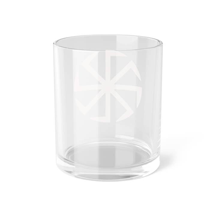 TheFlamingApothecary - Wholesale Drinkglas/beker - Slavisch symbool Kolovrat Glass2