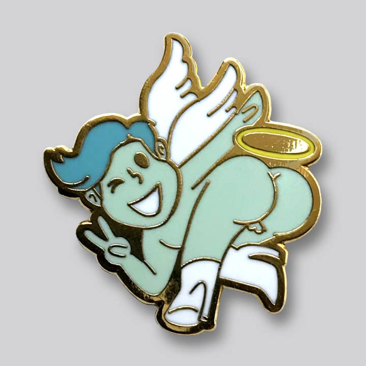 Angel Booty Pin for wholesale by GAYPIN'