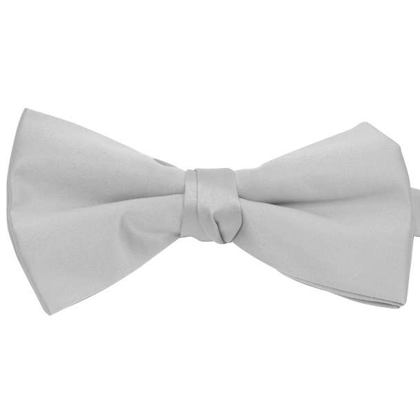 Selini New York - Wholesale Bow Tie - Men's - Men's 2.5" Poly Satin Banded Bow Ties