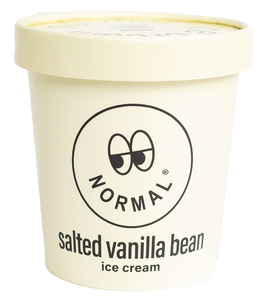 normal® ice cream – wholesale Ice cream/sorbet – salted vanilla bean ice cream