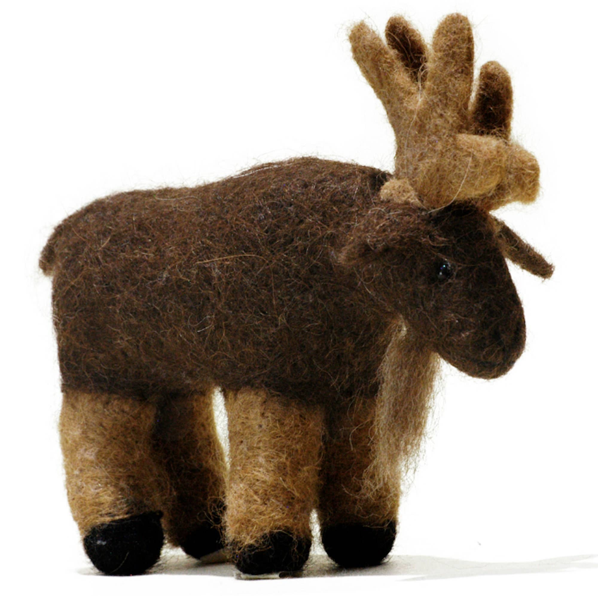 Lanart Alpaca - Wholesale Decorative Figurine - Moose - Artisan Hand-Felted Alpaca Sculpture0