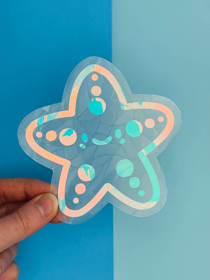 Starfish Suncatcher for wholesale by Poppodopolis