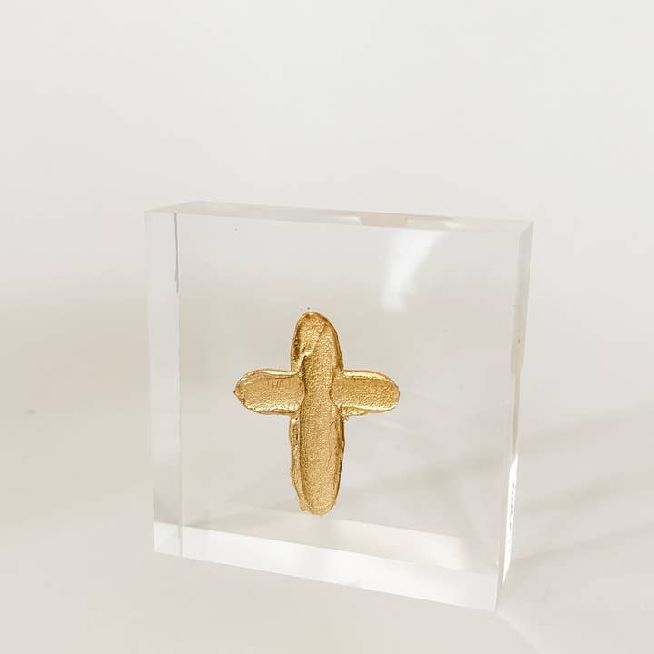 3x3 Acrylic - Single Cross for wholesale by Sidebar Designs