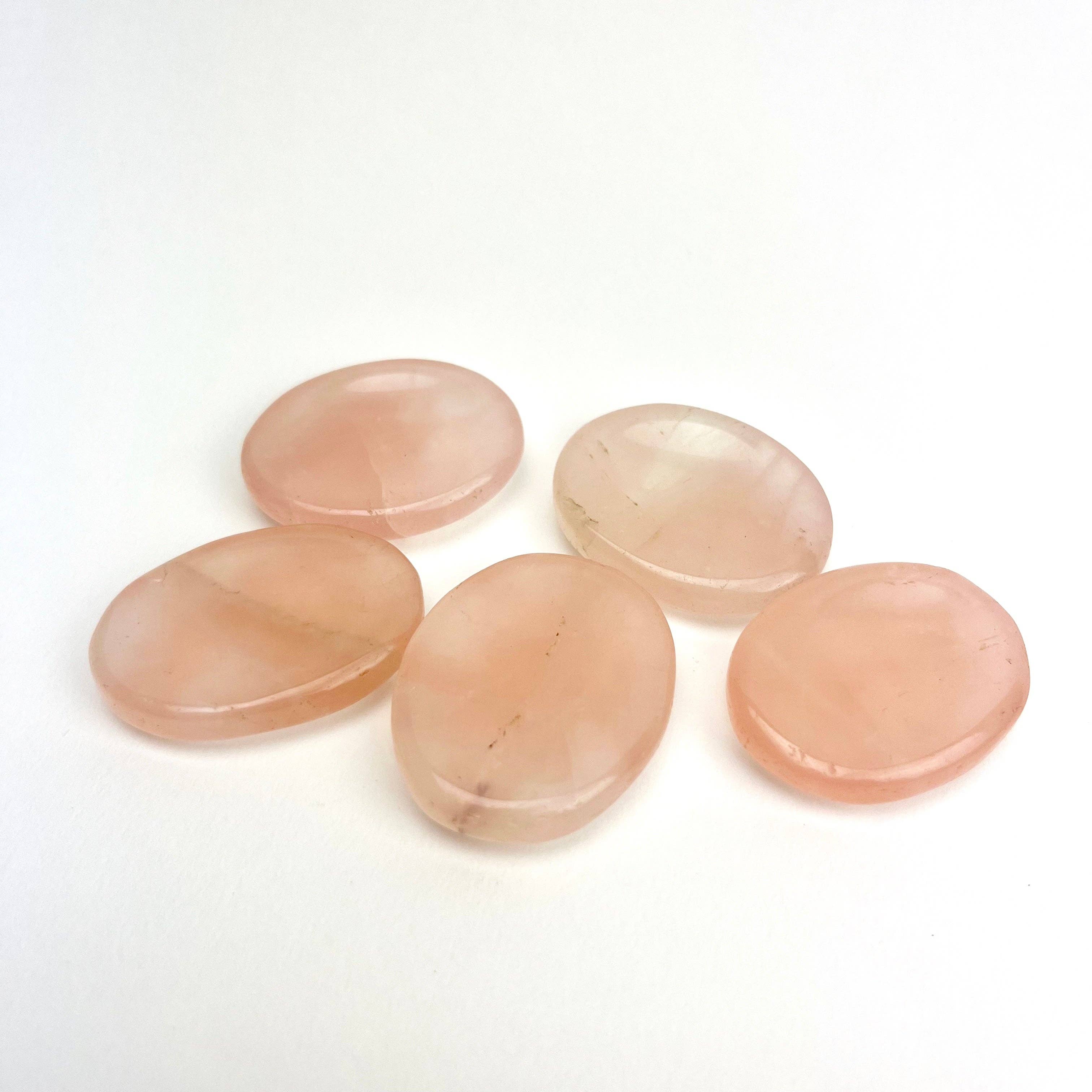 Pelham Grayson Rose - Wholesale Spiritual Stone/Crystal - Crystal "Worry Stone" | "A" Grade | India  | Choose a Stone!6