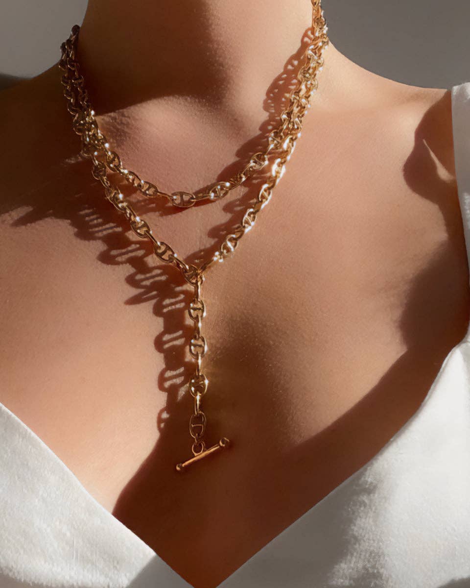 HELLES - Wholesale Y-Neck/Lariat Necklace - MARINA NECKLACE1