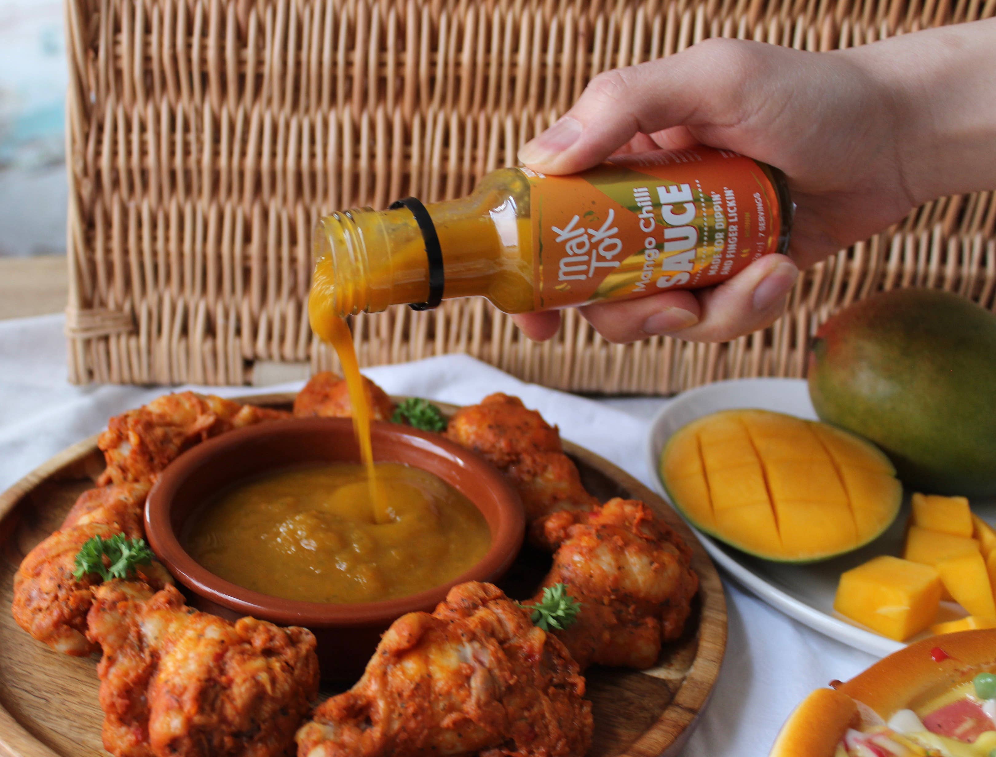 Mak Tok – wholesale Hot sauce – Malaysian Mango Chilli Sauce3