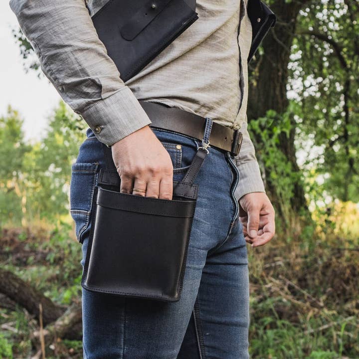 Pikore – Estojo – Homem por atacado – Bolsa de couro para petiscos de cavalo