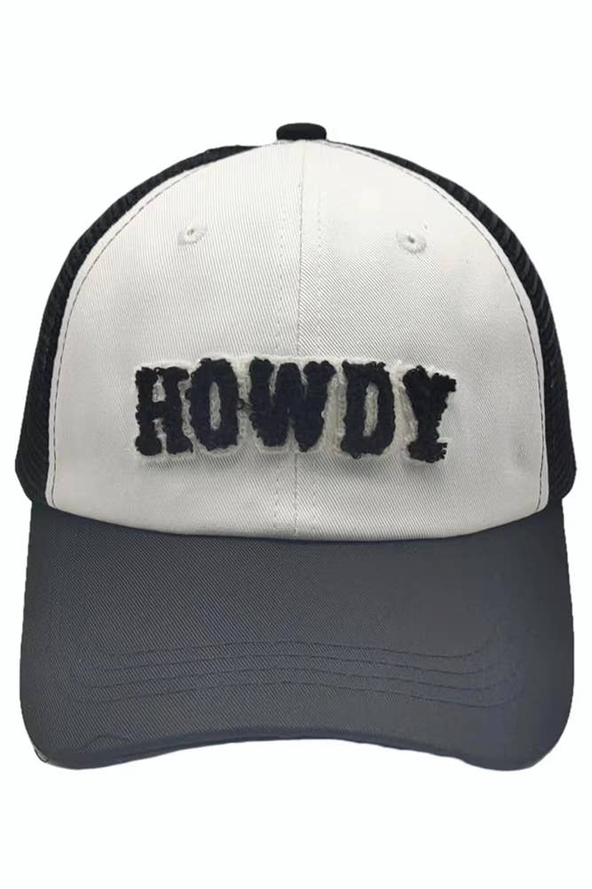 Hana - Wholesale Trucker Hat - Women's - HOWDY Mesh back Baseball Cap13