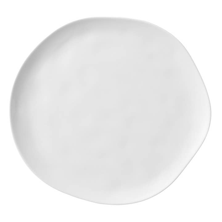 Freeform Porcelain Dinner Plate for wholesale by Räder