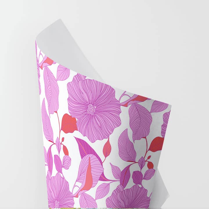 Lovely Print Co. - Venta al por mayor Sobre de papel de regalo - Hojas de Envoltura Wallflower