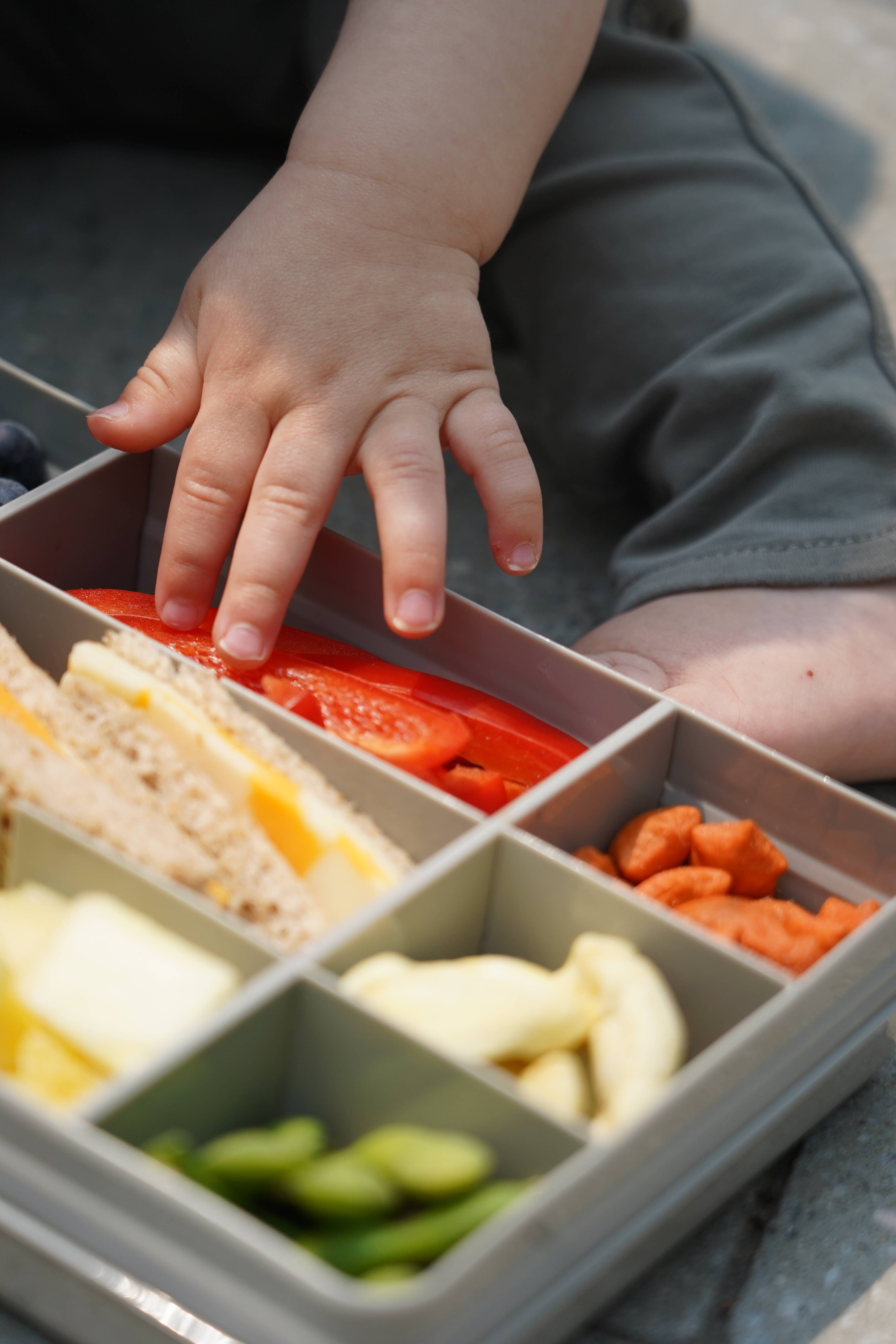 melii - Vente Boîte à goûter - Enfant et bébé - Snackle Box, contenant à collations divisé avec 12 compartiments9