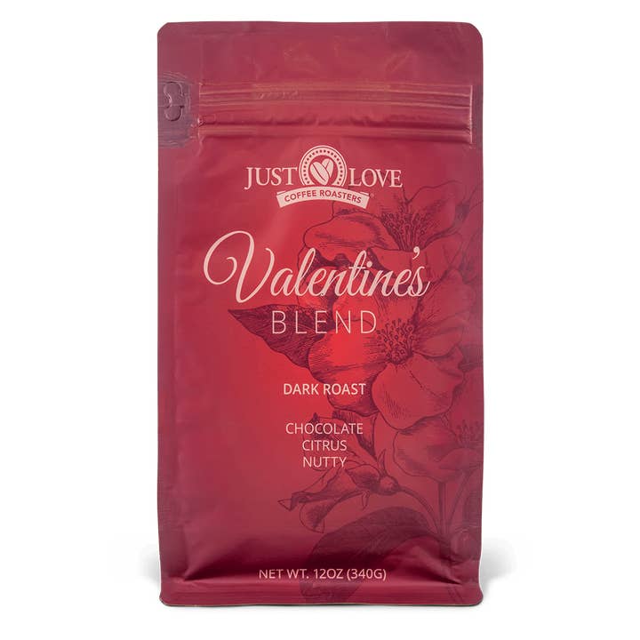 Valentine's Blend for wholesale by Just Love Coffee Roasters
