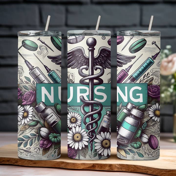 Copo de Enfermagem Daisy por atacado de Wicked Flower Creations