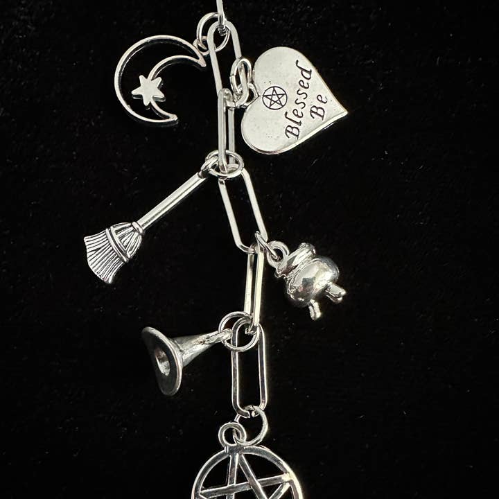 Witchy Bag Charm Keychain for wholesale by Serenity Energyworks