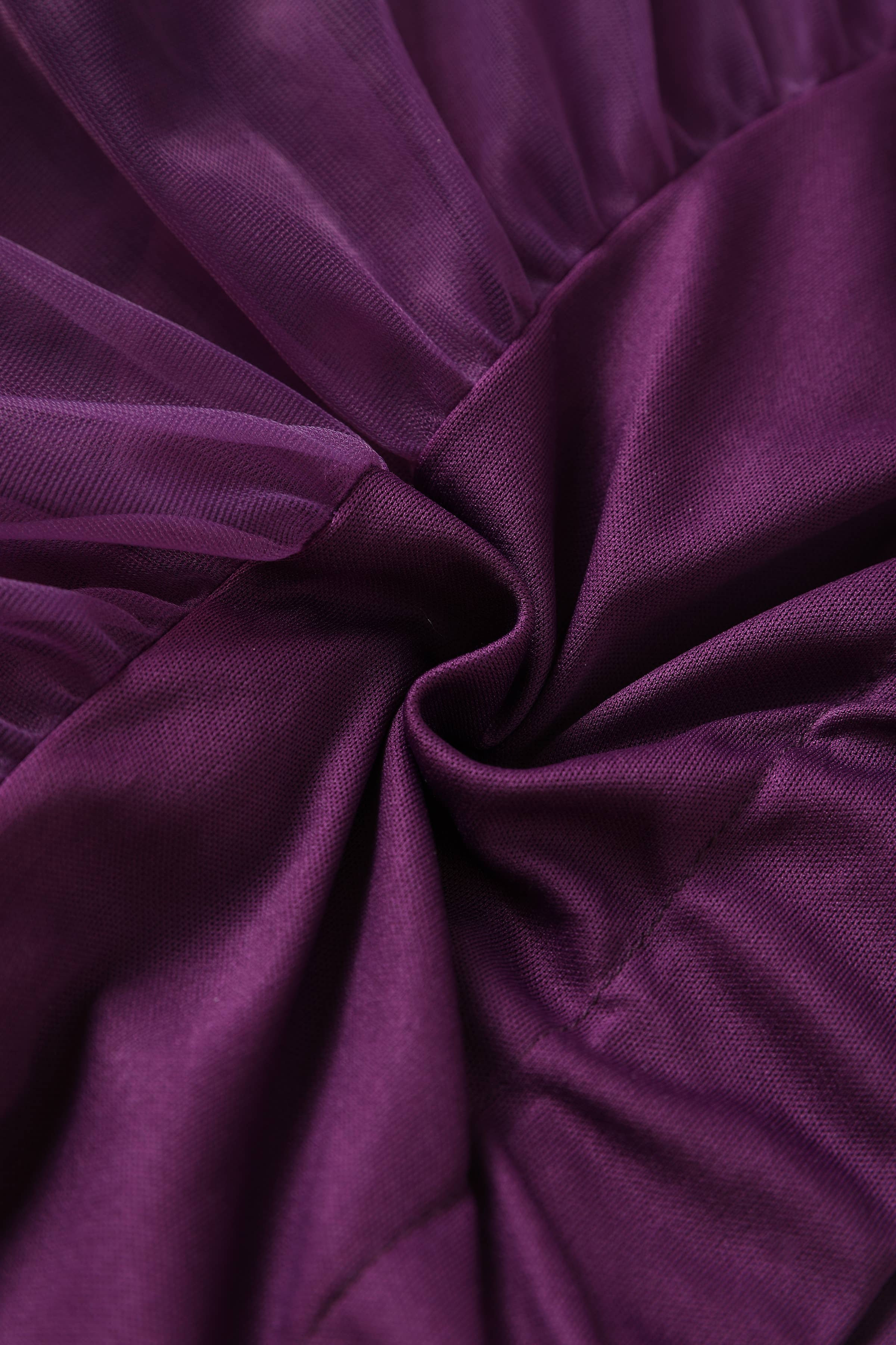 Dolly & Dotty – Saia - Mulher por atacado – Casaco Roxo Macio e Fofo 25,5 Polegadas10