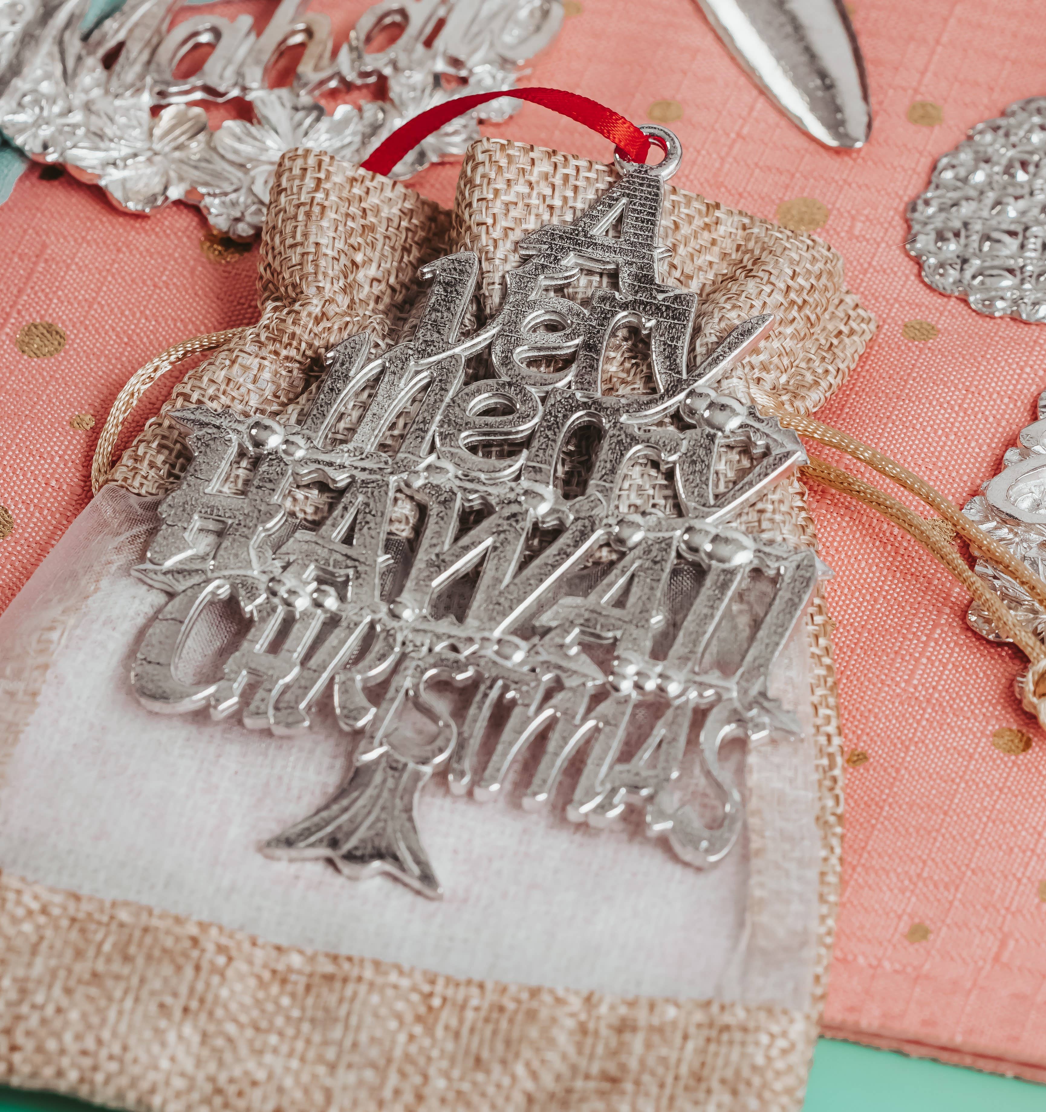 House of Morgan Pewter - Vendita all'ingrosso Decorazione - Un Ornamento di Natale Molto Allegro - Stati e Città45