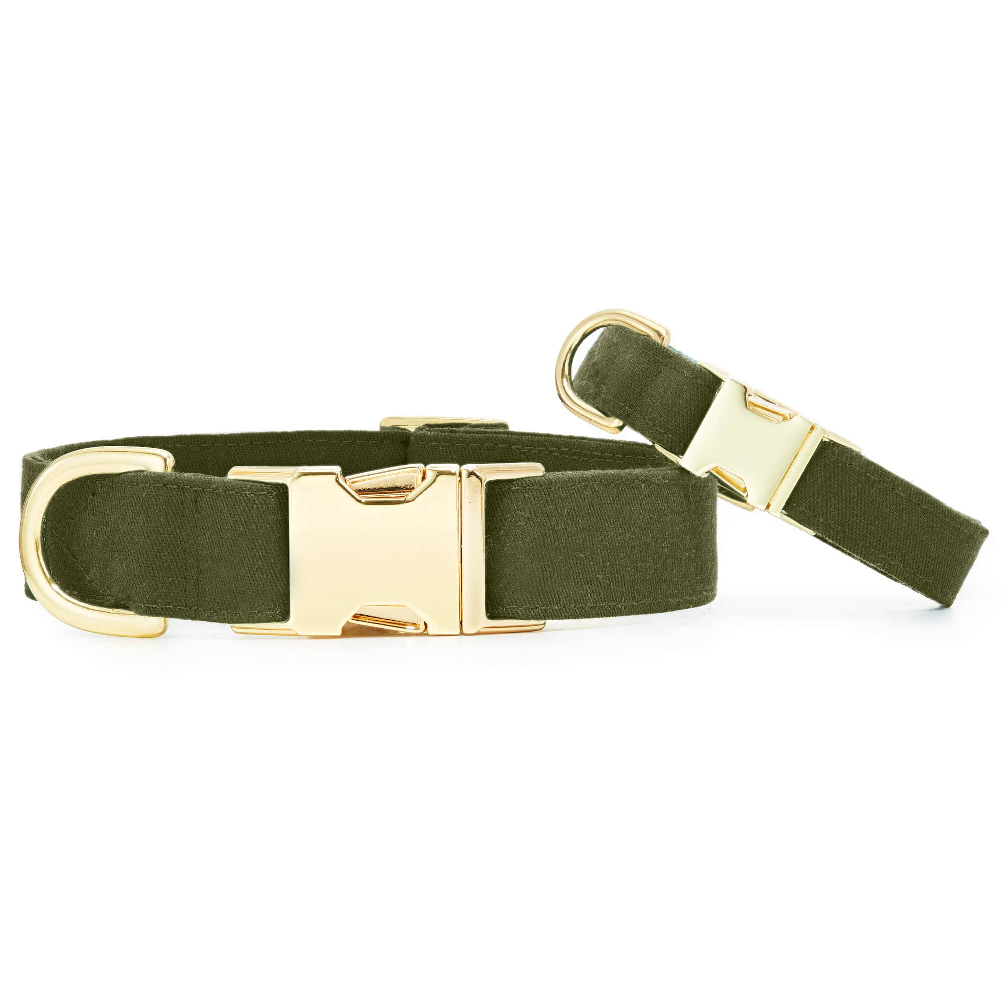 The Foggy Dog - Wholesale Pet Collar - Dog - Olive Dog Collar2
