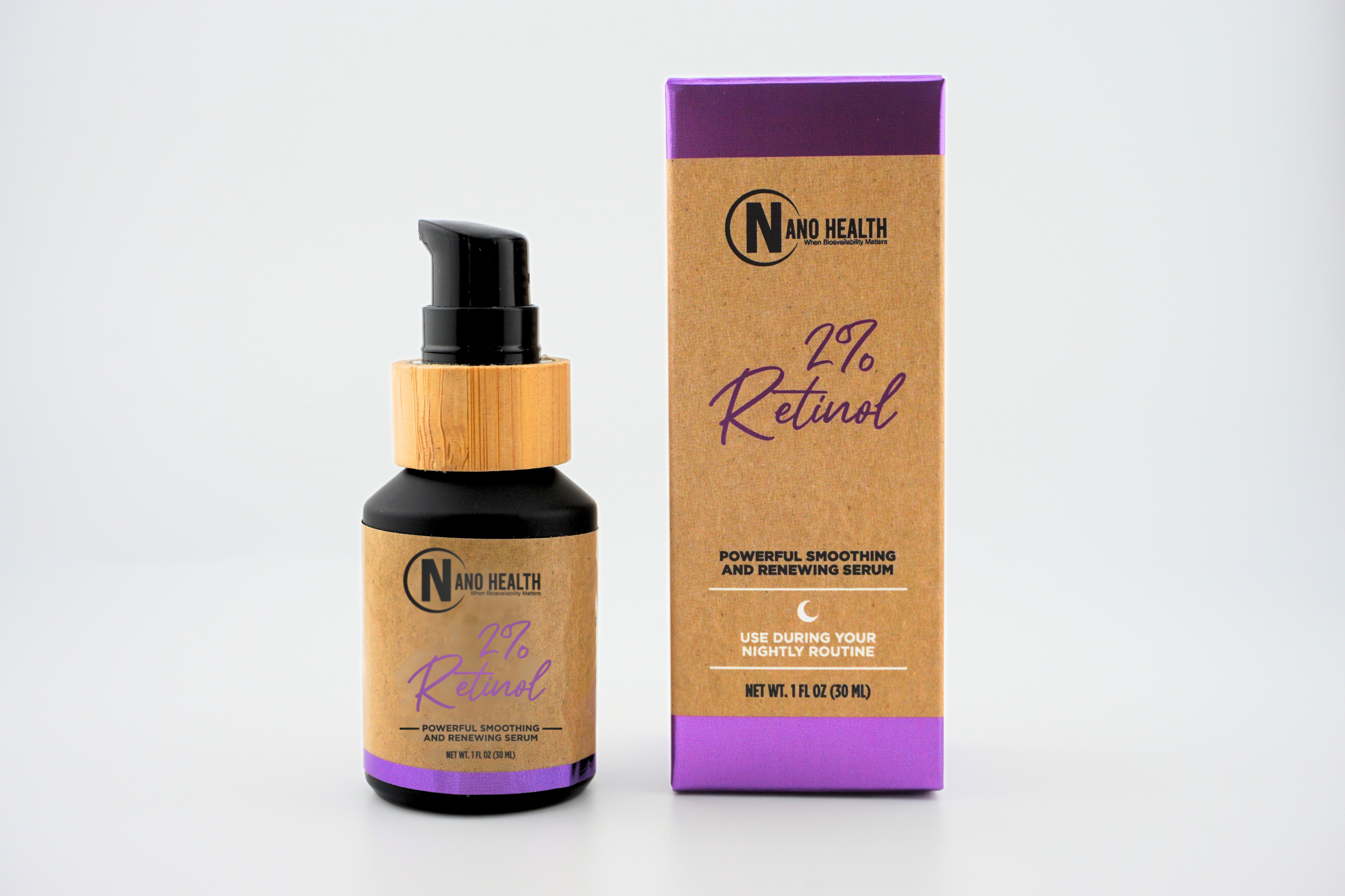 Nanoceutical Solutions - Wholesale Facial Serum/Concentrate - Nano Retinol 2% Serum2