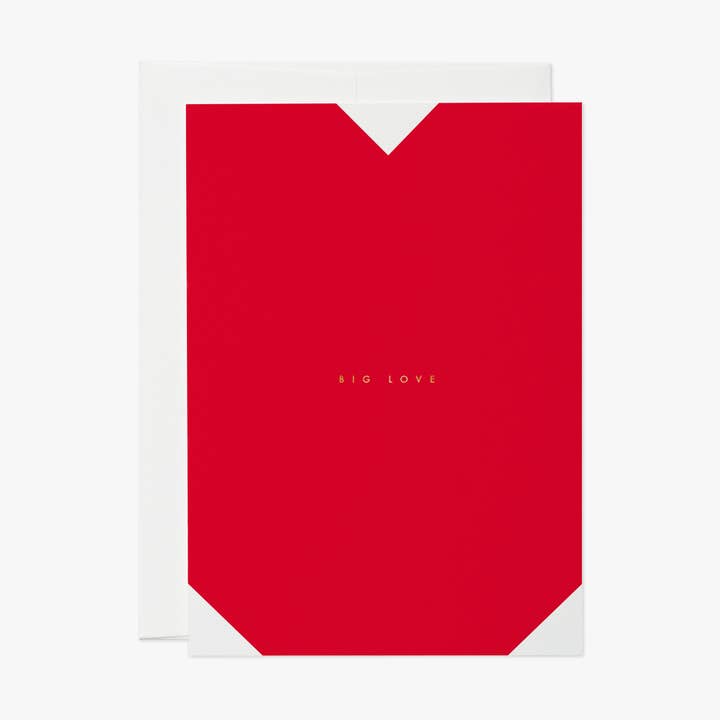 thie studios - Wholesale Love Card - big love – greeting card, mothersday, valentinesday, wedding