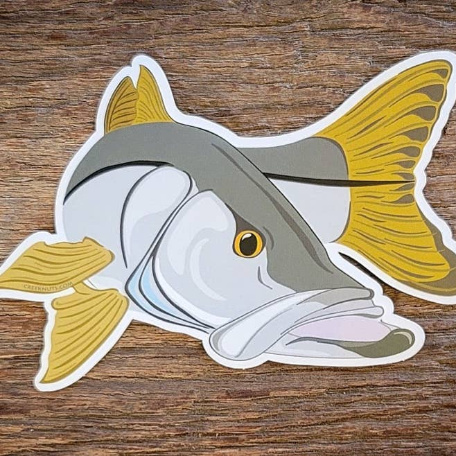 Snook Sticker for wholesale by creeknuts.com