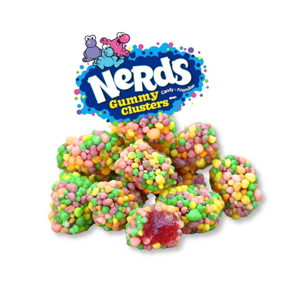 Candy In Bulk - Vente Bonbons gélifiés - Bonbons Nerds Gummy Clusters – Arc-en-ciel – Pack en vrac économique