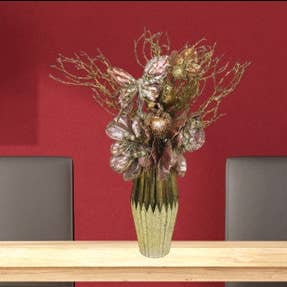 Arrangement rose et or - 23" pour la vente par Amazyng Decor