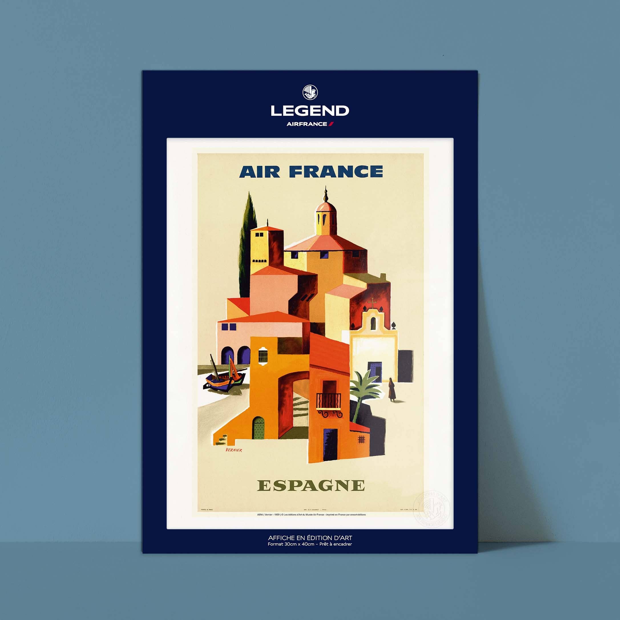 Oneart - Wholesale Poster - Air France Poster / Spain - AFL00940