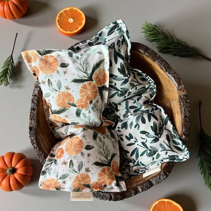 Eye Pillow - Winter Greenery for wholesale by The Modern Pause