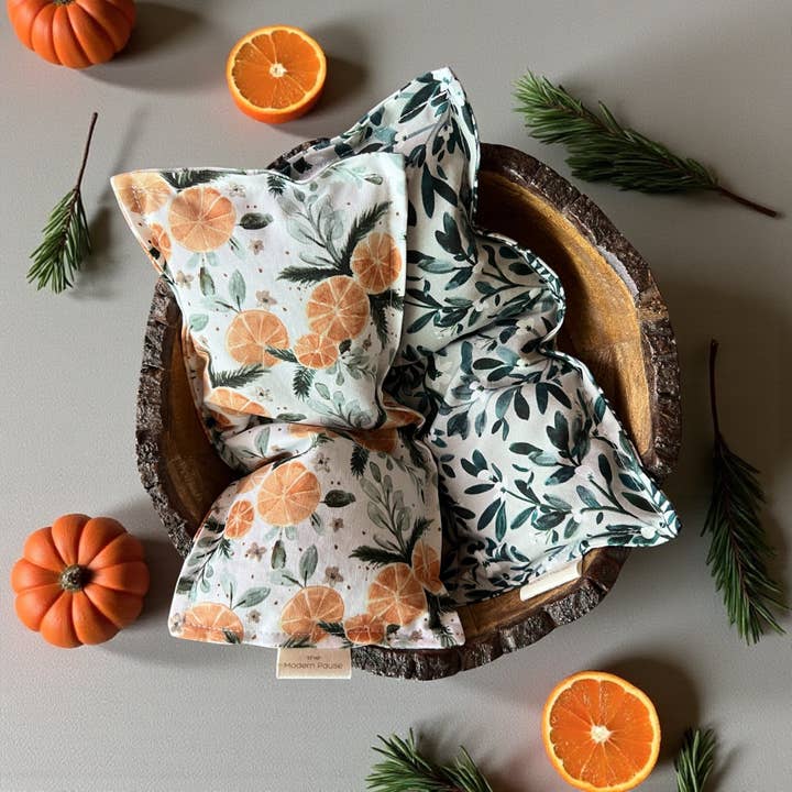 Eye Pillow - Citrus Greenery Collection for wholesale by The Modern Pause
