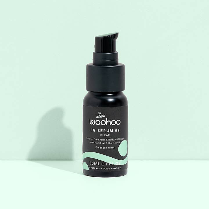 FG Serum 02 - Clear (blemishes + acne) for wholesale by Woohoo Body