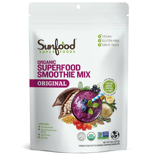 Sunfood Superfoods - Wholesale Protein/Superfood Powder - Superfood Smoothie Mix