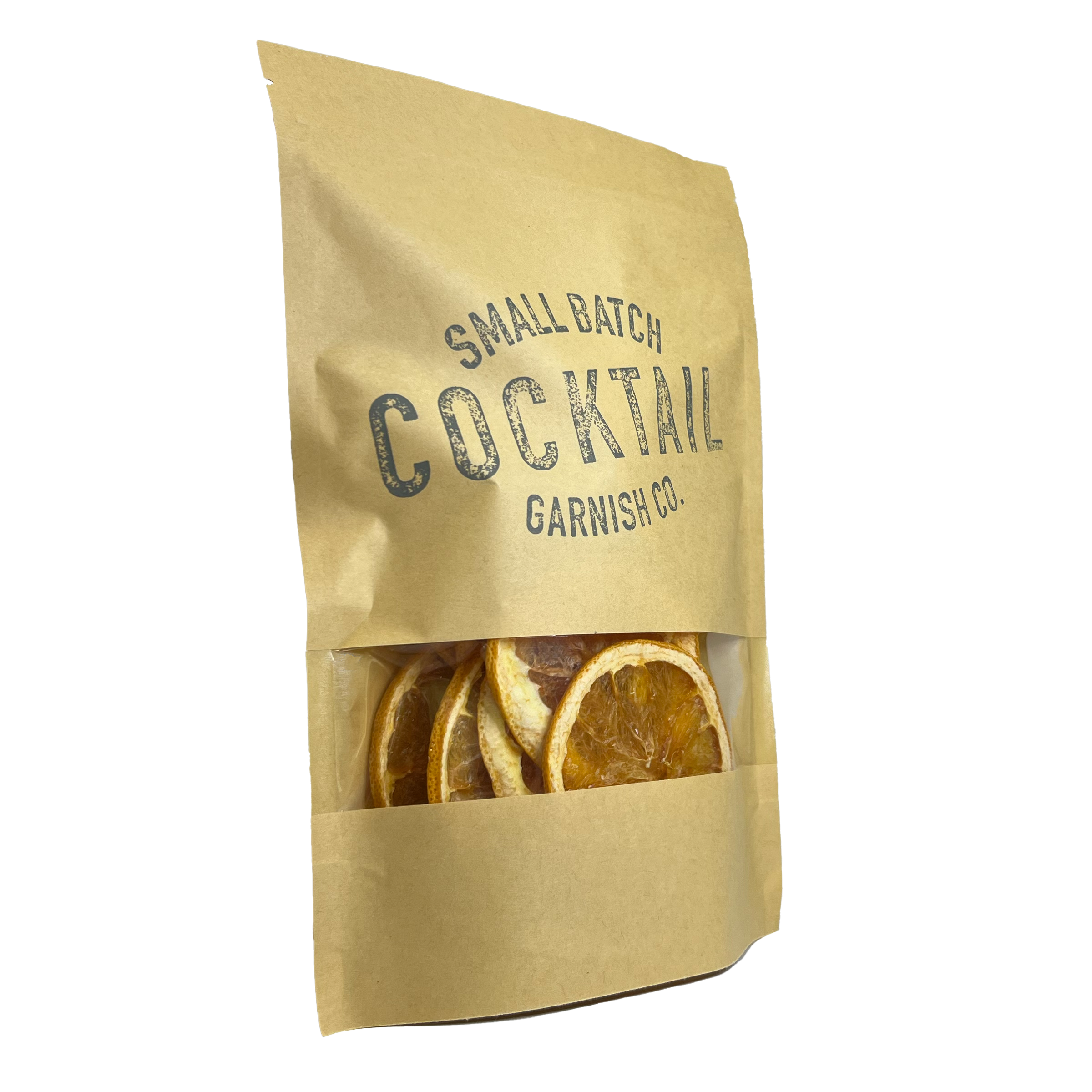 Cocktail Garnish Co Dehydrated Orange GARNISH, 3oz (30+ slices)