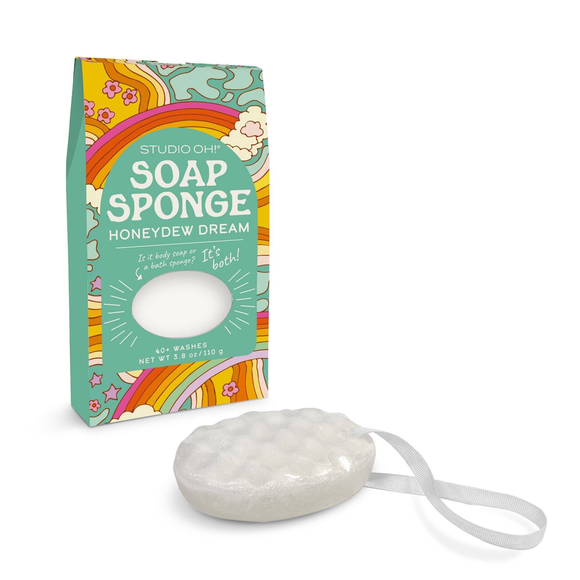 Studio Oh! - Wholesale Bath Pouf/Sponge - Happy-Go-Lucky Days Soap Sponge1