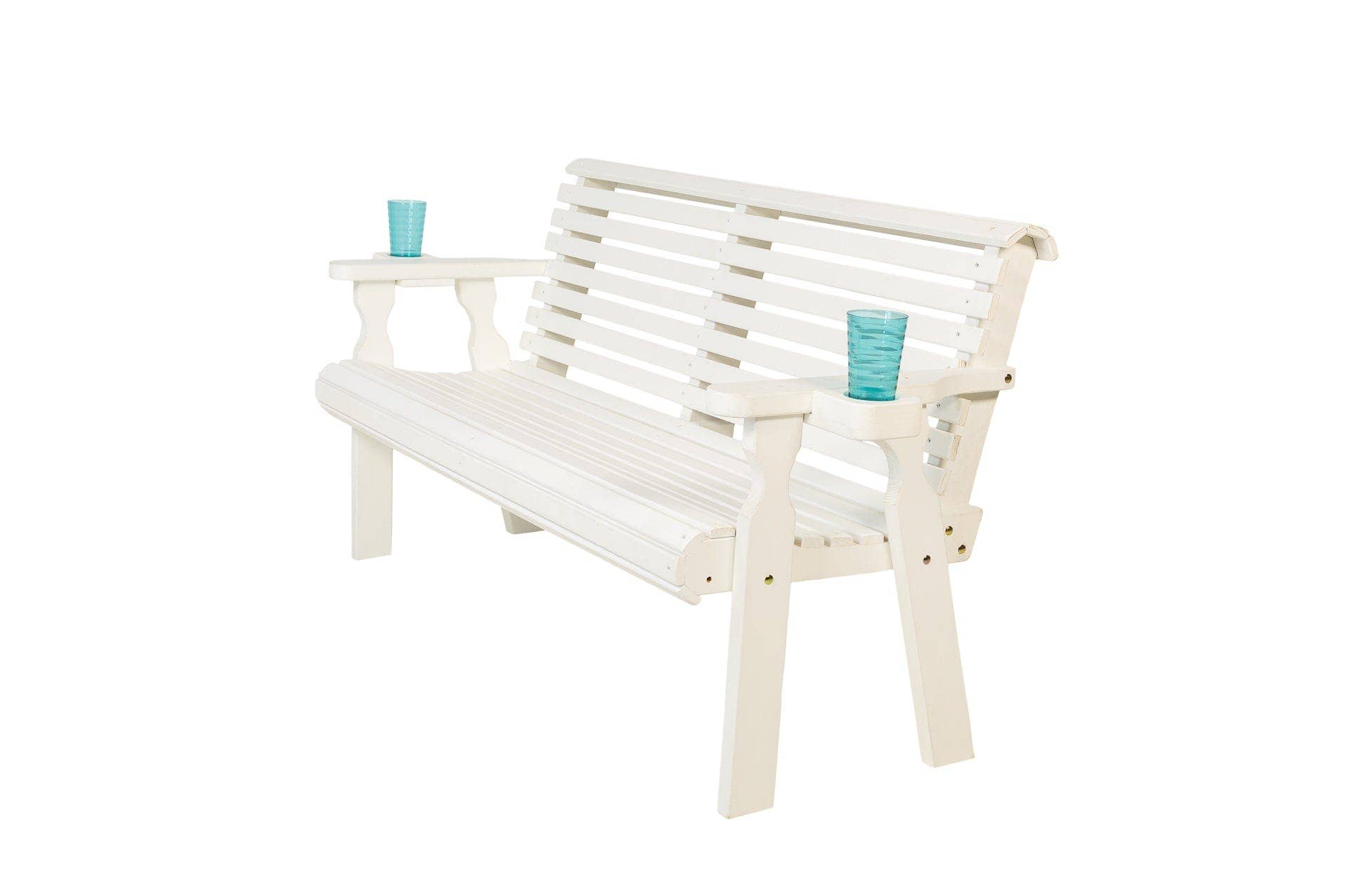 The Porch Swing Company - Wholesale Bench - Amish Casual Roll Back 5 Foot Treated Wood Outdoor Bench3